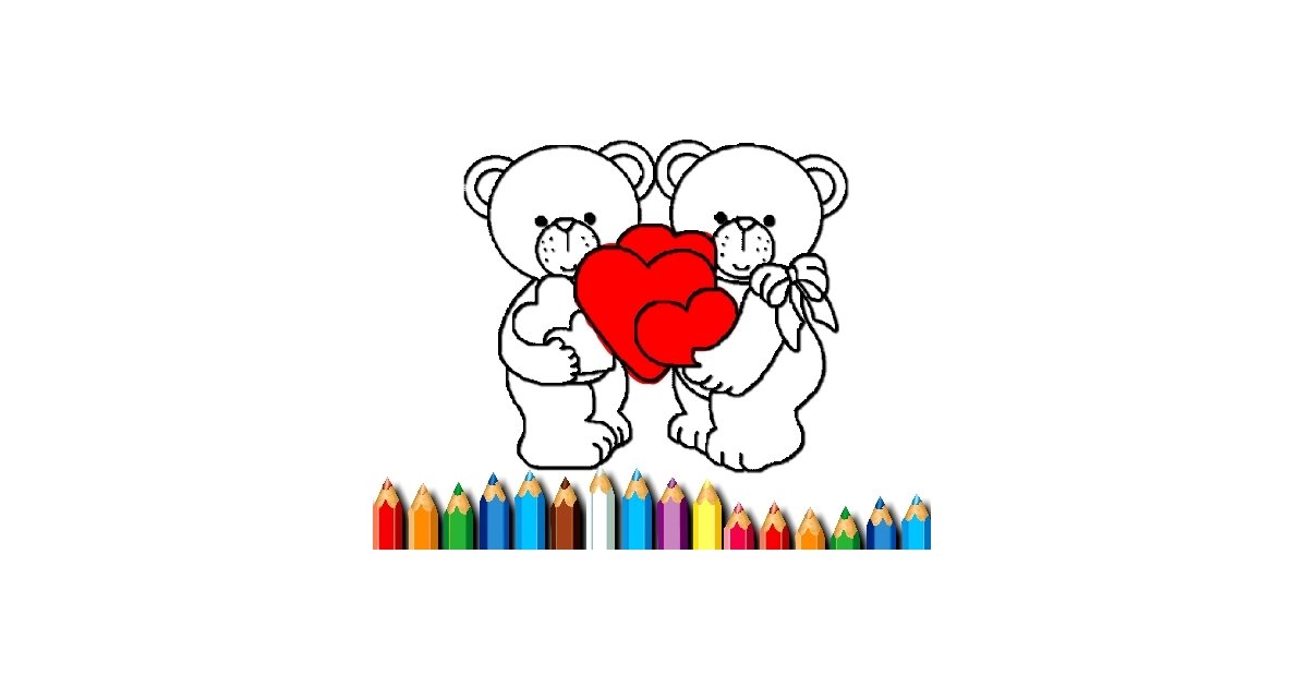 Happy Valentines Day Coloring